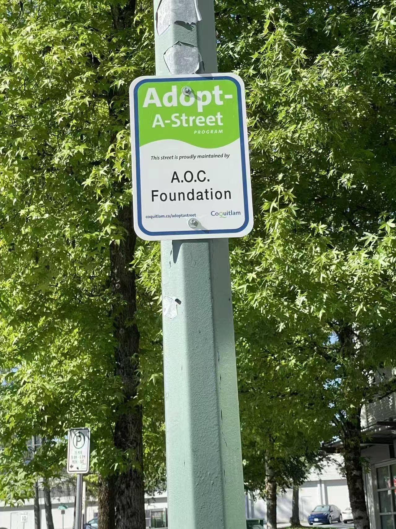 AOC 100th Adopt-A-Street Cleanup: Coquitlam