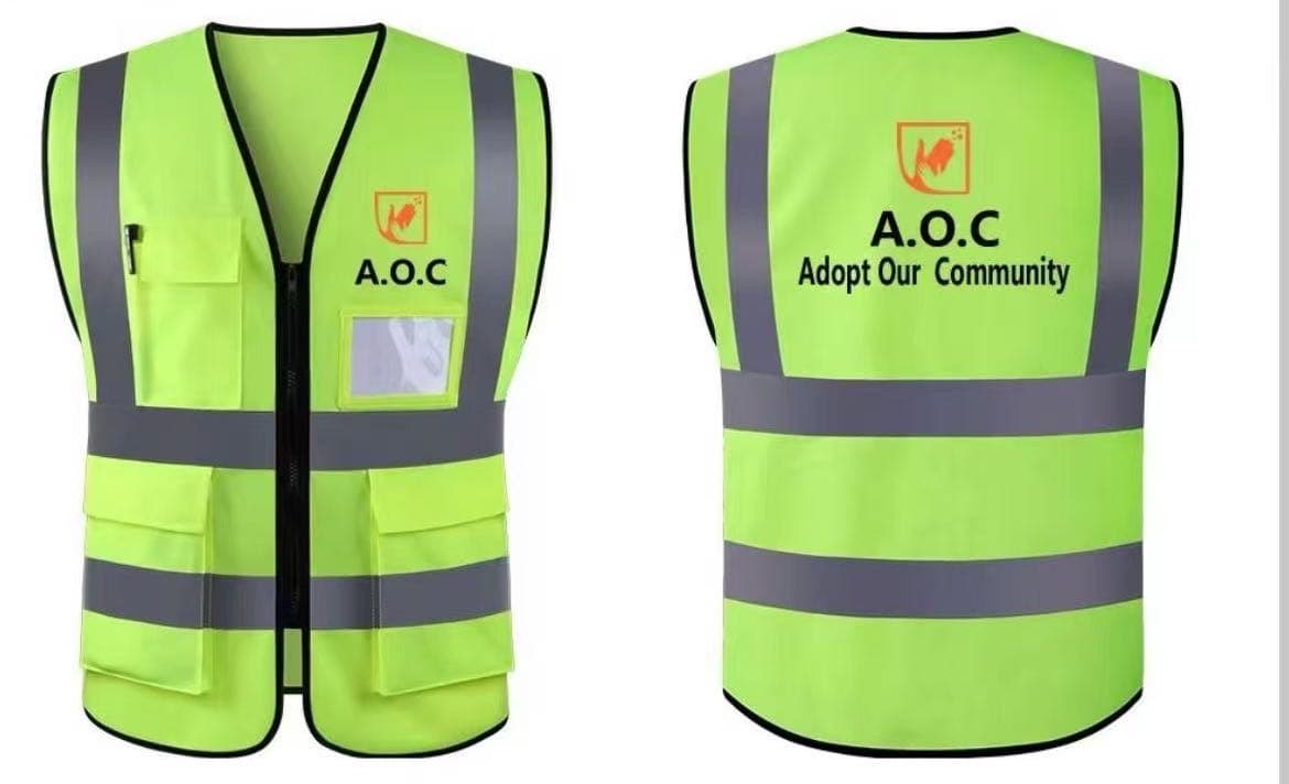AOC Volunteer Vest Design And Production