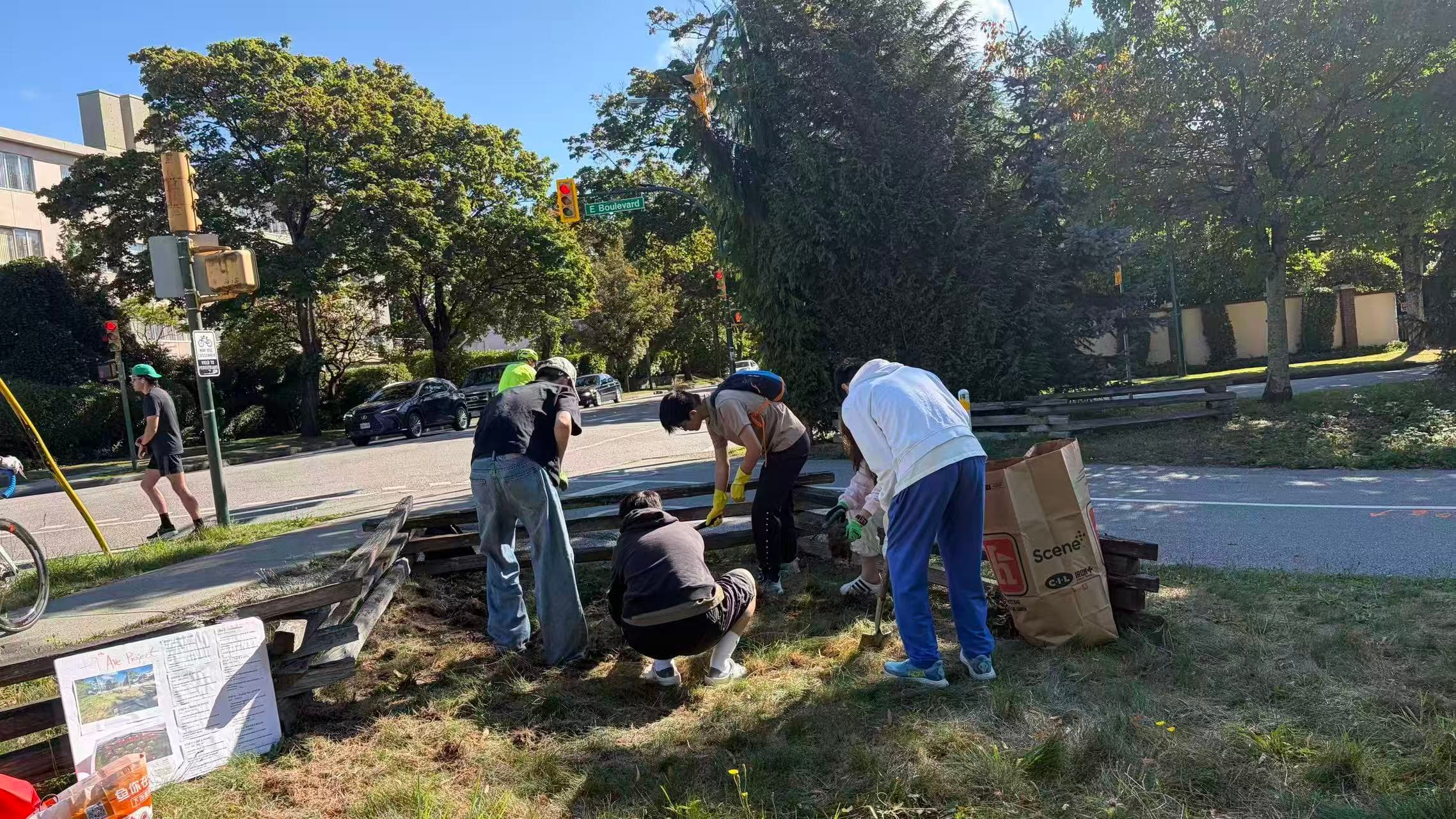 AOC Community Garden Preparation: Arbutus Greenway photo 2