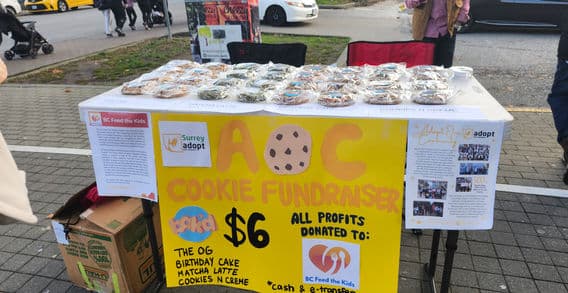 BC Feed the Kids Cookie Fundraiser: Surrey photo 3