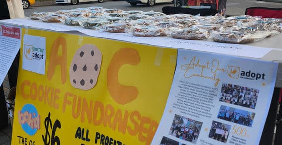 BC Feed the Kids Cookie Fundraiser: Surrey photo 2