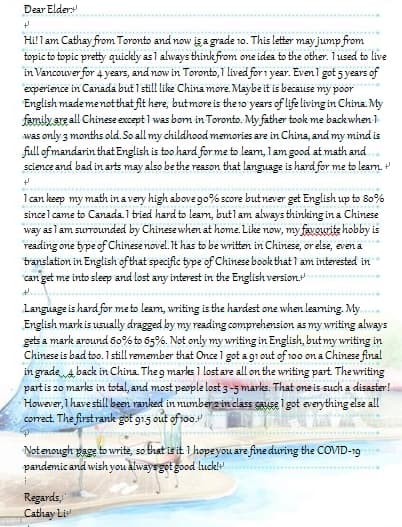 Senior Smiles Letter-Writing Initiative photo 3