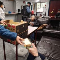 Sandwich Distribution