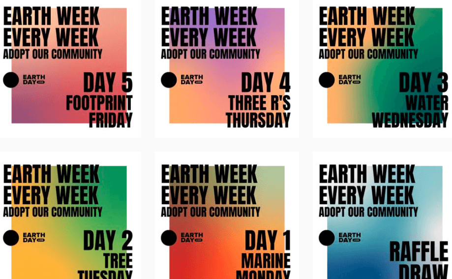 Earth Week Raffle Draw