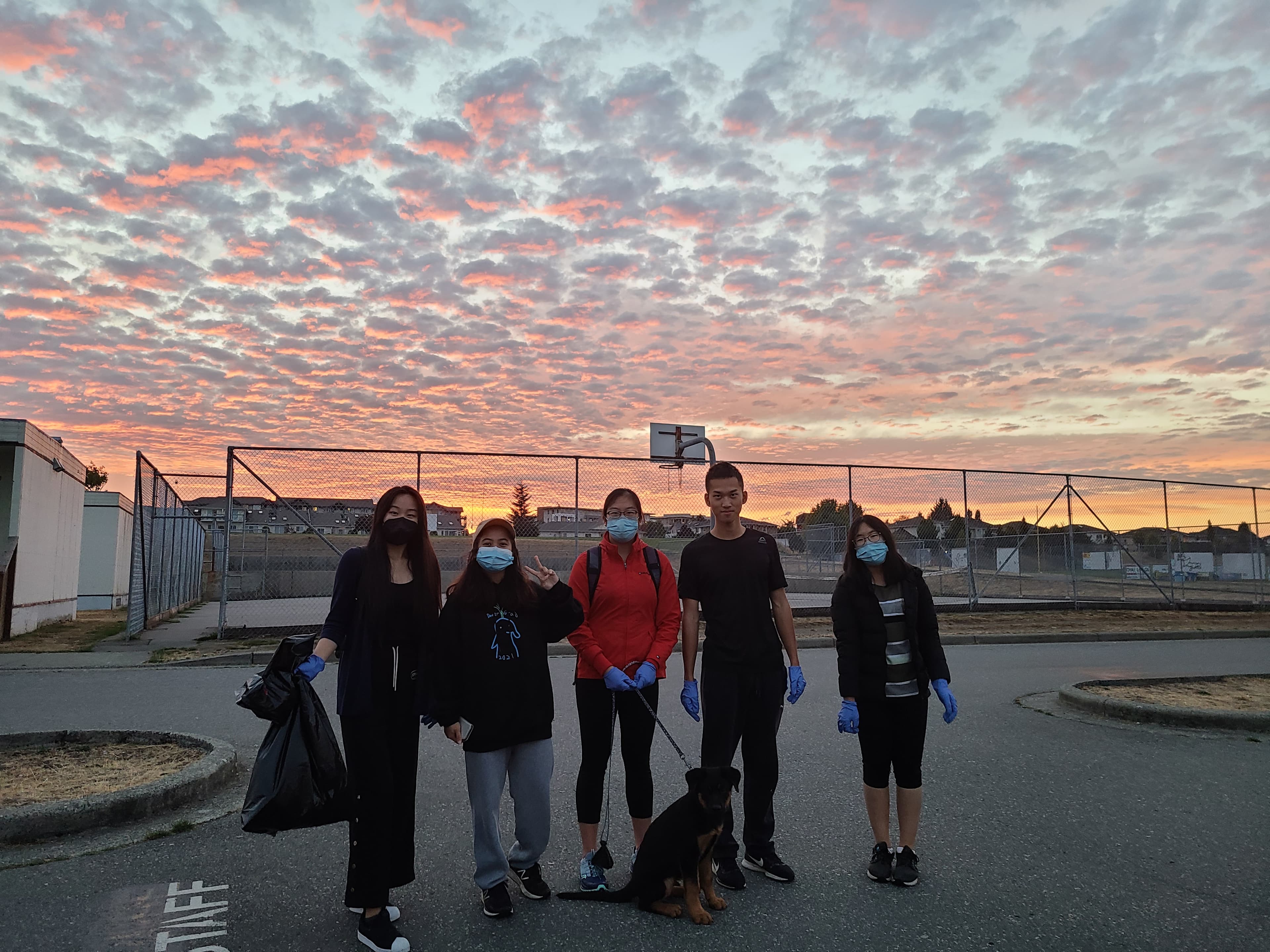 School Garbage clean up photo 3