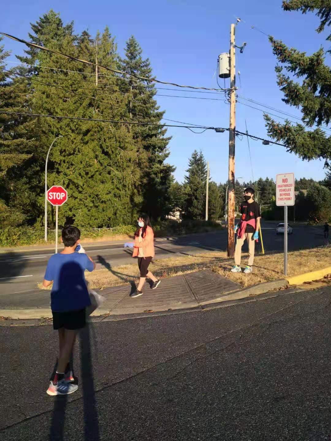 School Garbage Clean-up